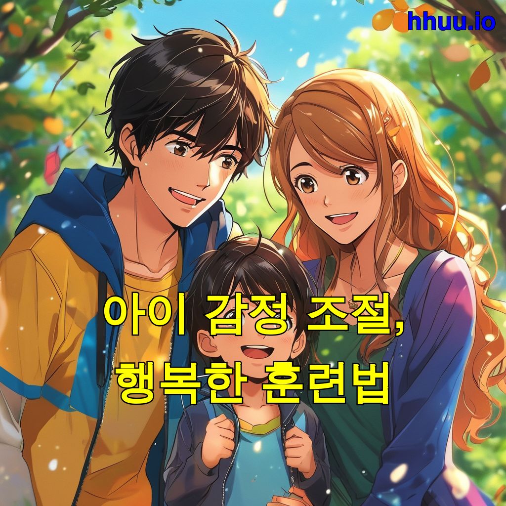 아이 감정 조절, 행복한 훈련법