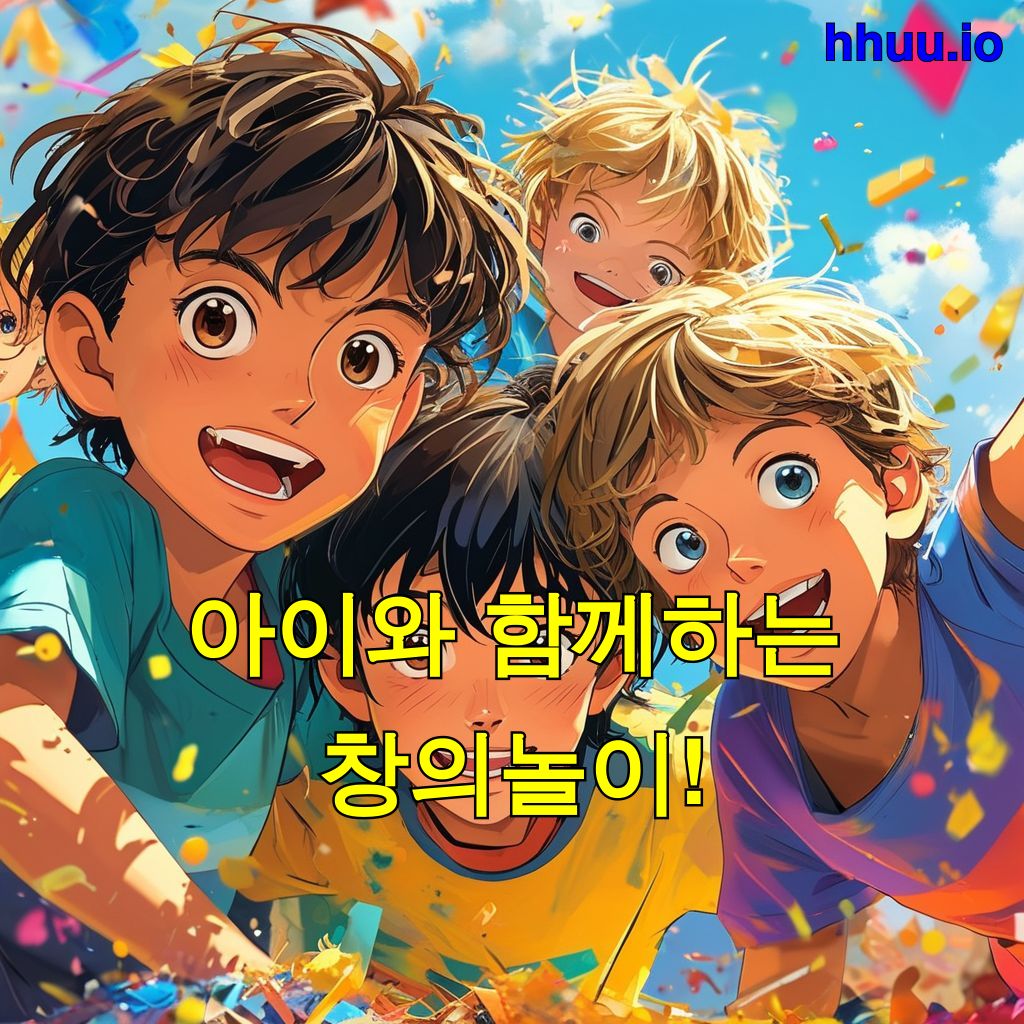 아이와 함께하는 창의놀이!