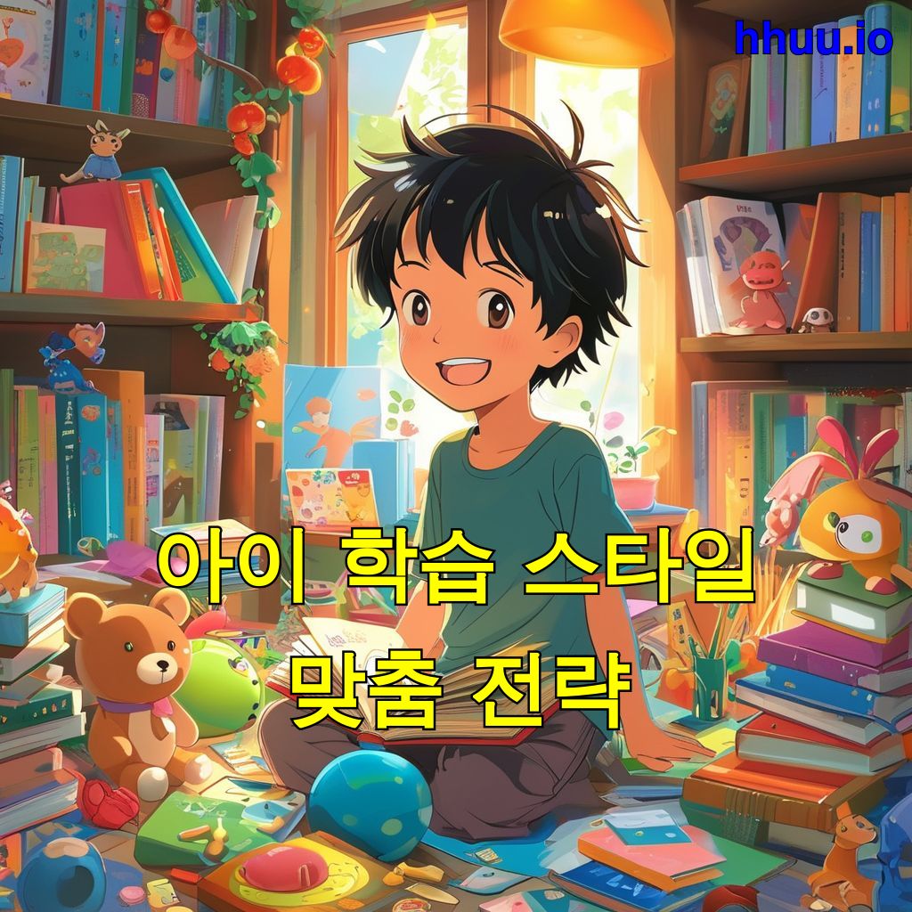 아이 학습 스타일 맞춤 전략